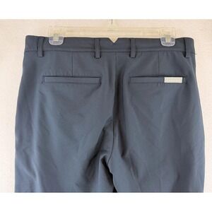 Dunning Golf Navy Casual Performance Golf Pants Polyester Spandex Stretch, 32x32